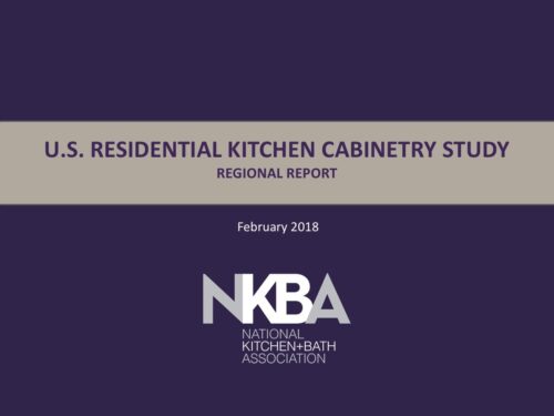 2018 NKBA Regional Kitchen Cabinetry Report